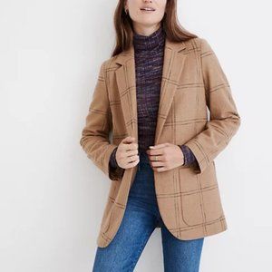 Madewell Larsen Blazer in Windowpane